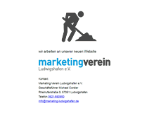 Tablet Screenshot of marketing-ludwigshafen.de